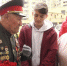 Волгоградские школьники и выпускники детдомов встретились с фронтовиком Евгением Роговым - Телеканал Волгоград 1