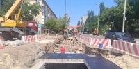 На улице Иркутской в Волгограде достраивают новую тепловую камеру - Volganet.Net