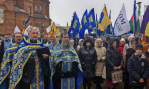 Даже в непогоду волгоградцы торжественно отметили День народного единства