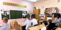 Сотрудники ИК-5 провели профориентационное занятие для учащихся профильного класса УФСИН - УФСИН России