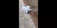 В Волгограде очевидцы засняли обломки сбитого БПЛА - НовостиВолгограда.ру