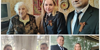 Поздравление ветеранов с 80-летием Победы в Великой Отечественной войне 1941-1945 гг. - Ворошиловский районный суд