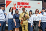 Сотрудники исправительных учреждений Волгоградской области приняли участие в торжественных мероприятиях, посвященных 80-ю годовщины Победы в Великой Отечественной войне
