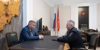 Бочаров провел рабочую встречу с новым руководителем волгоградской полиции - Газета Городские вести