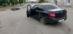 Под Волгоградом автомобиль «Лада Гранта» столкнулся с «Леопардом»