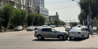 На перекрёстке в центре Волгограда в ДТП пострадала пассажирка иномарки - Riac34.Ru