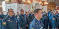 В Волгограде сотрудники МЧС массово пришли на молебен в храм - Газета Городские вести