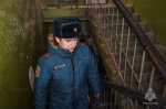 Волгоградские огнеборцы установили пожарные извещатели в семьях социального риска