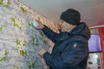 Волгоградские огнеборцы установили пожарные извещатели в семьях социального риска