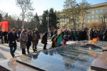 На Мамаевом кургане в Волгограде почтили память героев Сталинградской битвы