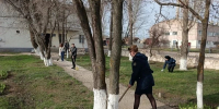 В УФСИН России по Волгоградской области прошли весенние субботники - УФСИН России